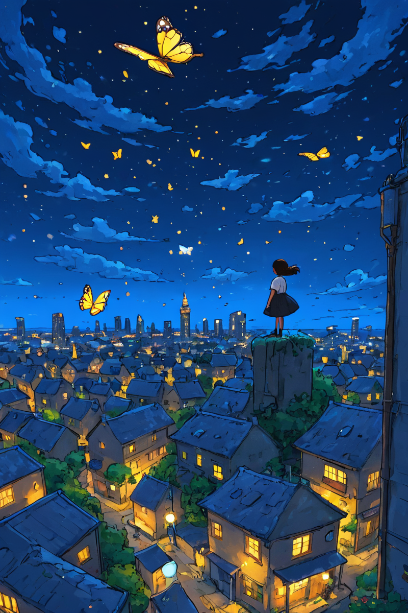 Urban Fantasy Batterfly